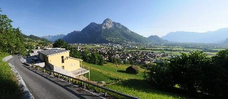 The Gonzen viewed from Mels, null